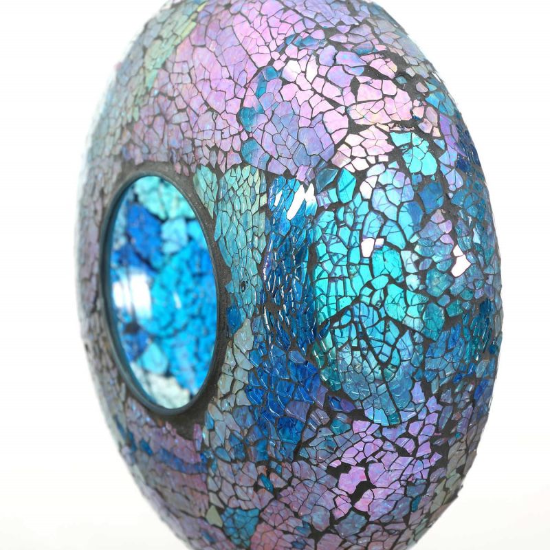 Handcrafted Glass Mosaic Bird Feeder – Garden Decoration