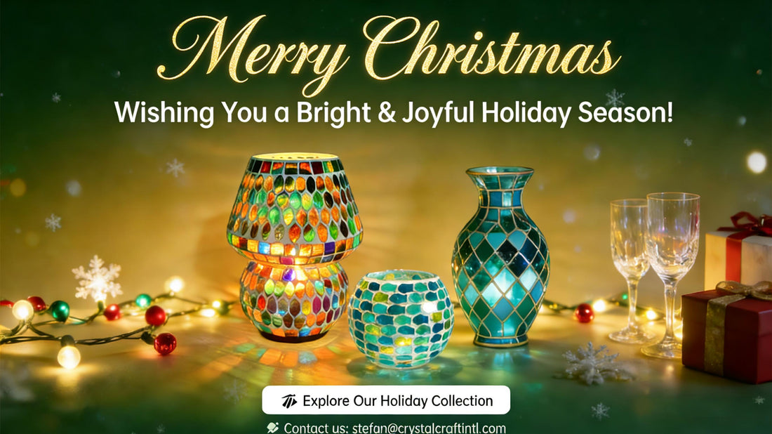 🎄 Celebrate Christmas with Zibo Crystal Craft 🎄