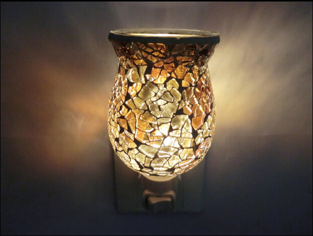 Glass Mosaic Plug-in Night Lamp Wholesale
