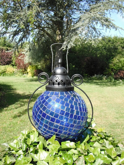 Handmade Mosaic Turkish Lamp – Glass Mosaic Decorative Lighting