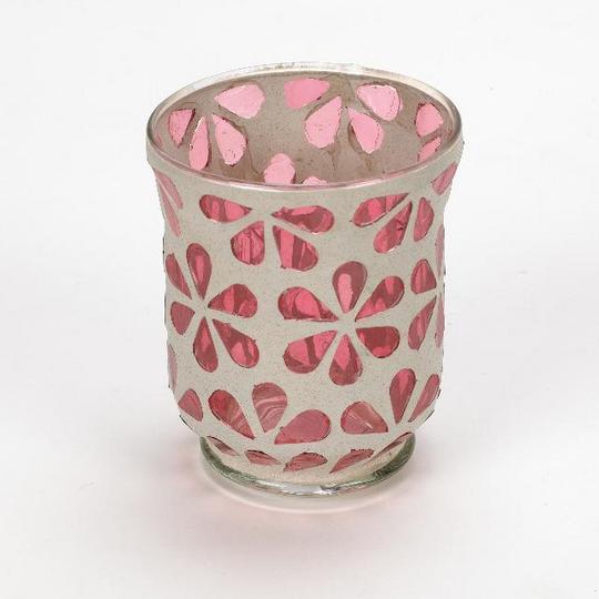 Mosaic Candle Holder Stained Glass Home Decoration Table Candlestick Scented Candle Stand Tealight Holders Table Centerpieces