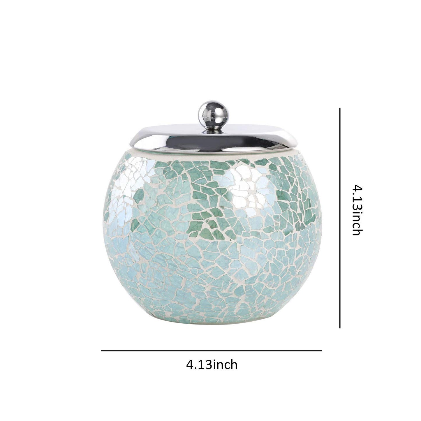 Glass Mosaic Bathroom Accessories Set