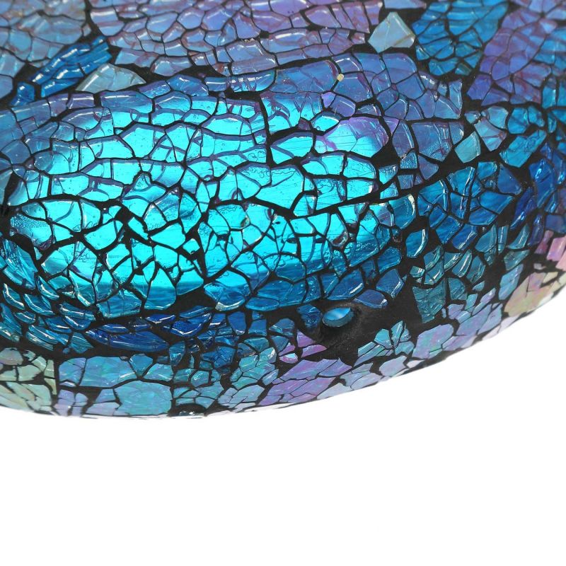 Handcrafted Glass Mosaic Bird Feeder – Garden Decoration