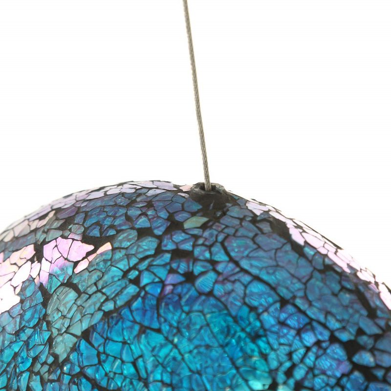 Handcrafted Glass Mosaic Bird Feeder – Garden Decoration