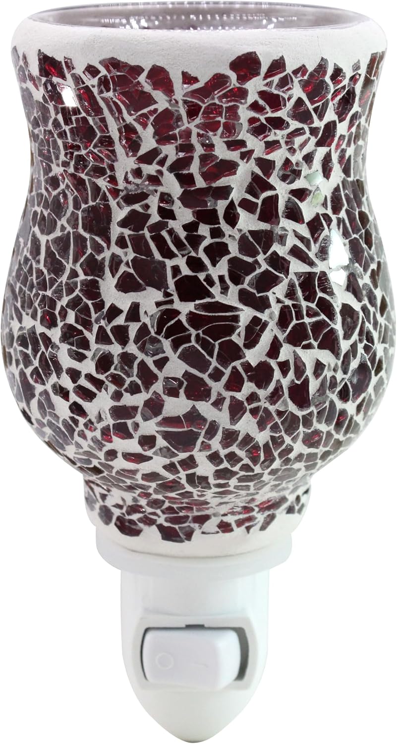 glass mosaic night light

mosaic plug in night light

decorative night light

colorful mosaic lamp

handcrafted glass night light

ambient accent lighting

home décor night light

gift decorative lighting