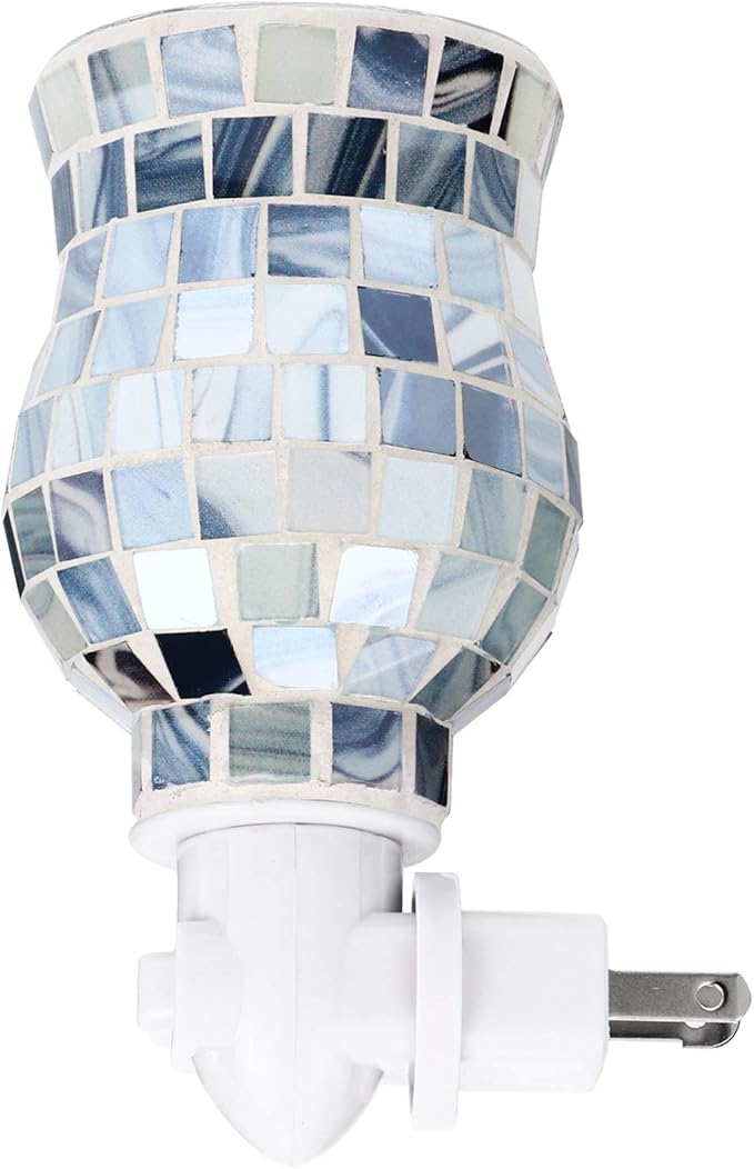 glass mosaic night light

mosaic plug in night light

decorative night light

colorful mosaic lamp

handcrafted glass night light

ambient accent lighting

home décor night light

gift decorative lighting