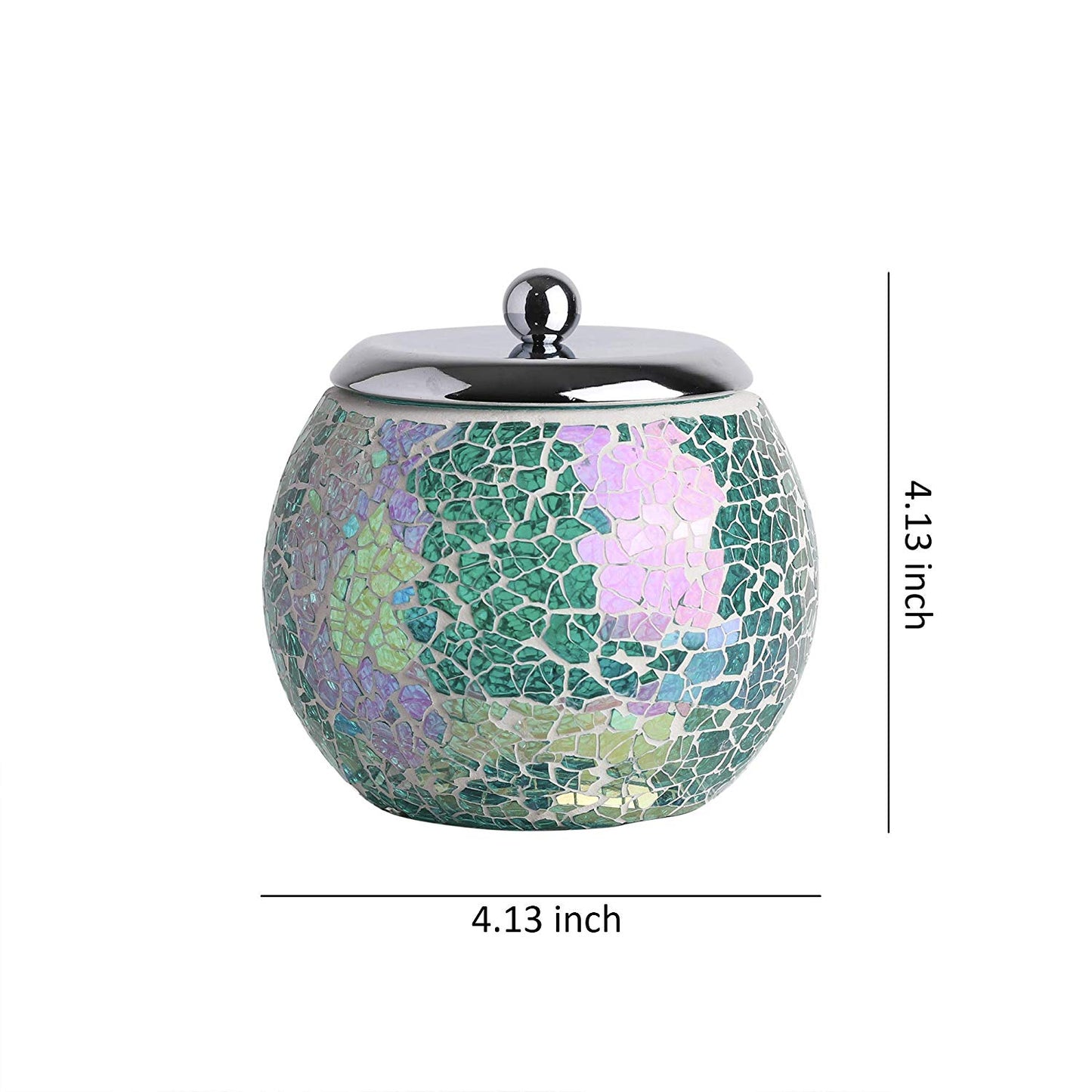 handmade glass mosaic bathroom accessories