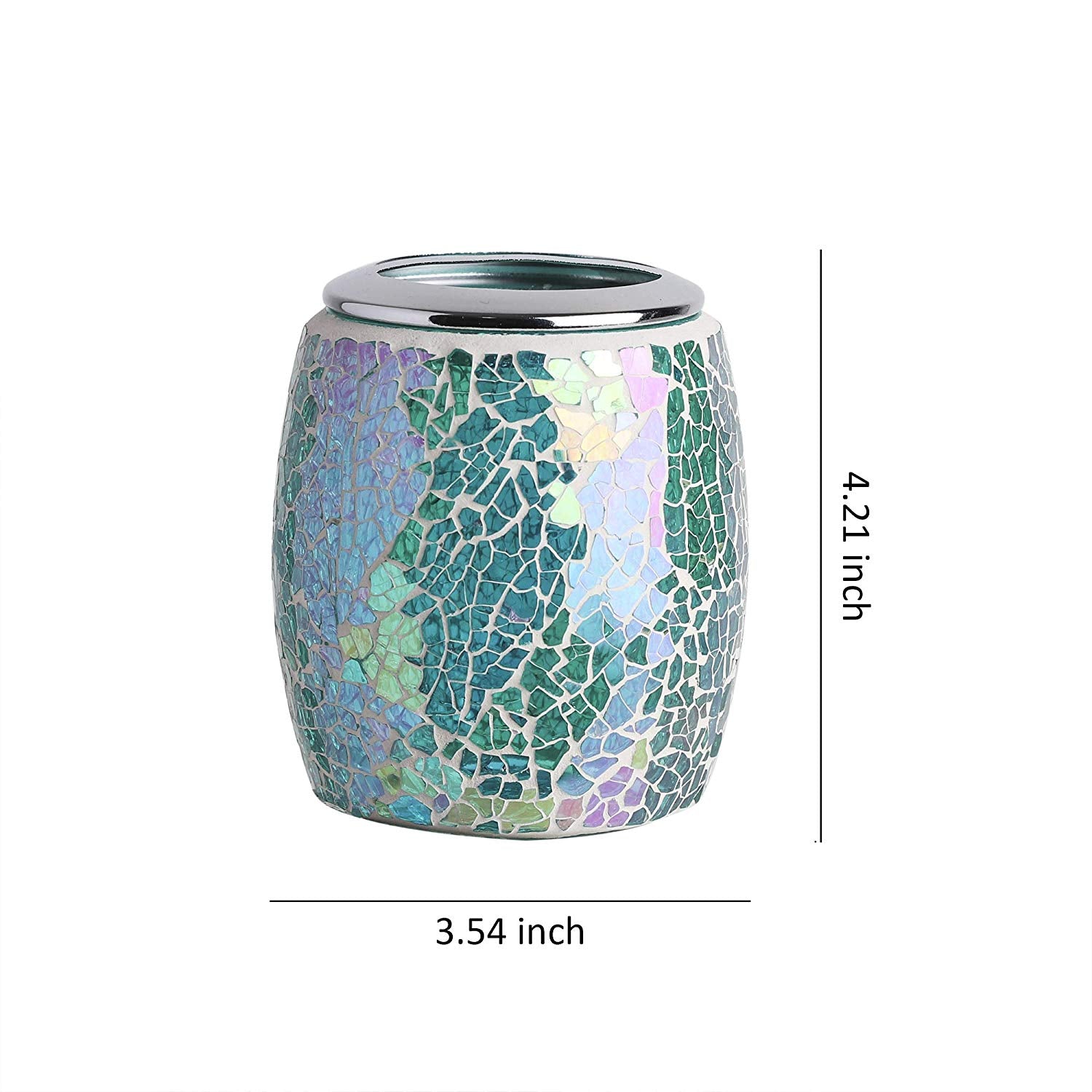 handmade glass mosaic bathroom accessories