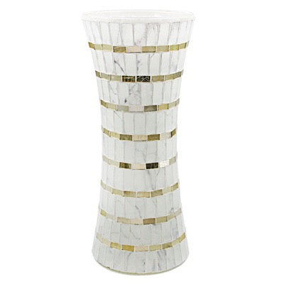 Handmade Mosaic Glass Vase – Centerpiece & Decorative Accent for Hotels, Restaurants & Events
