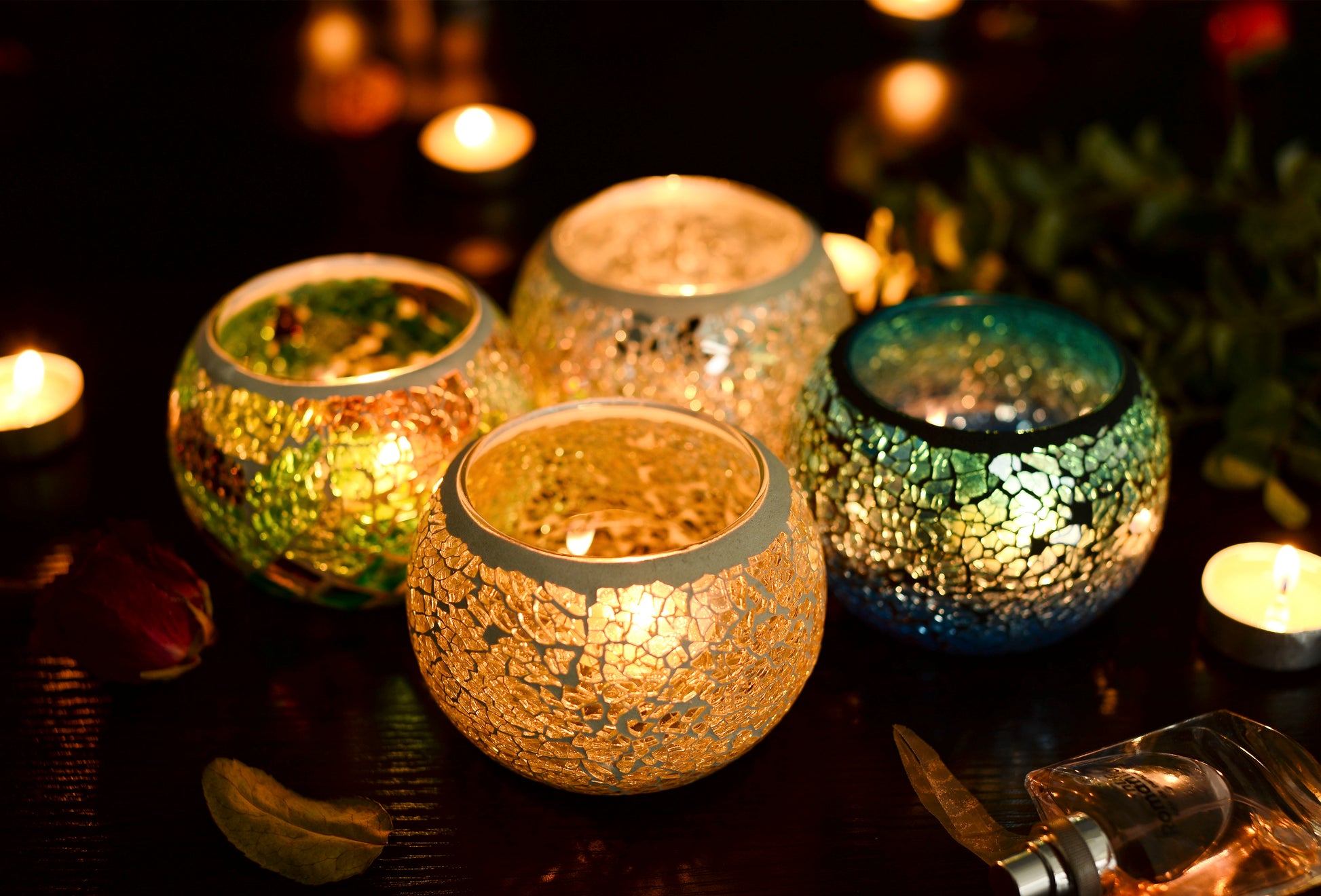 mosaic candle holders for home décor

mosaic glass votive holders for weddings

decorative tea light base glass

handmade glass tea light candle holder

mosaic centerpieces candle holder

seasonal holiday candle décor