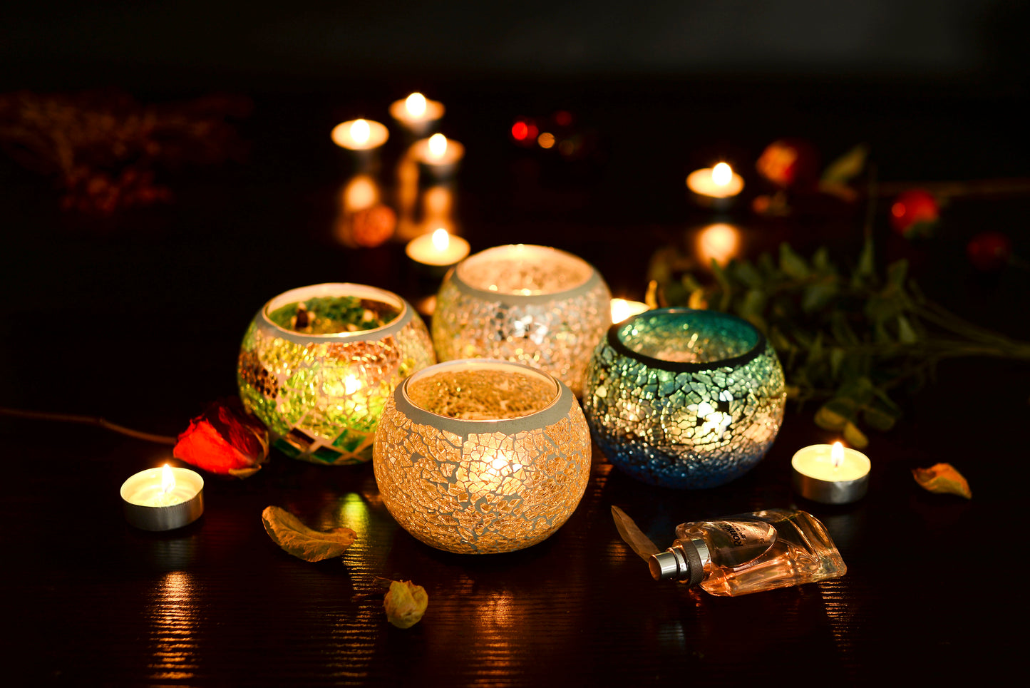 mosaic candle holders for home décor

mosaic glass votive holders for weddings

decorative tea light base glass

handmade glass tea light candle holder

mosaic centerpieces candle holder

seasonal holiday candle décor