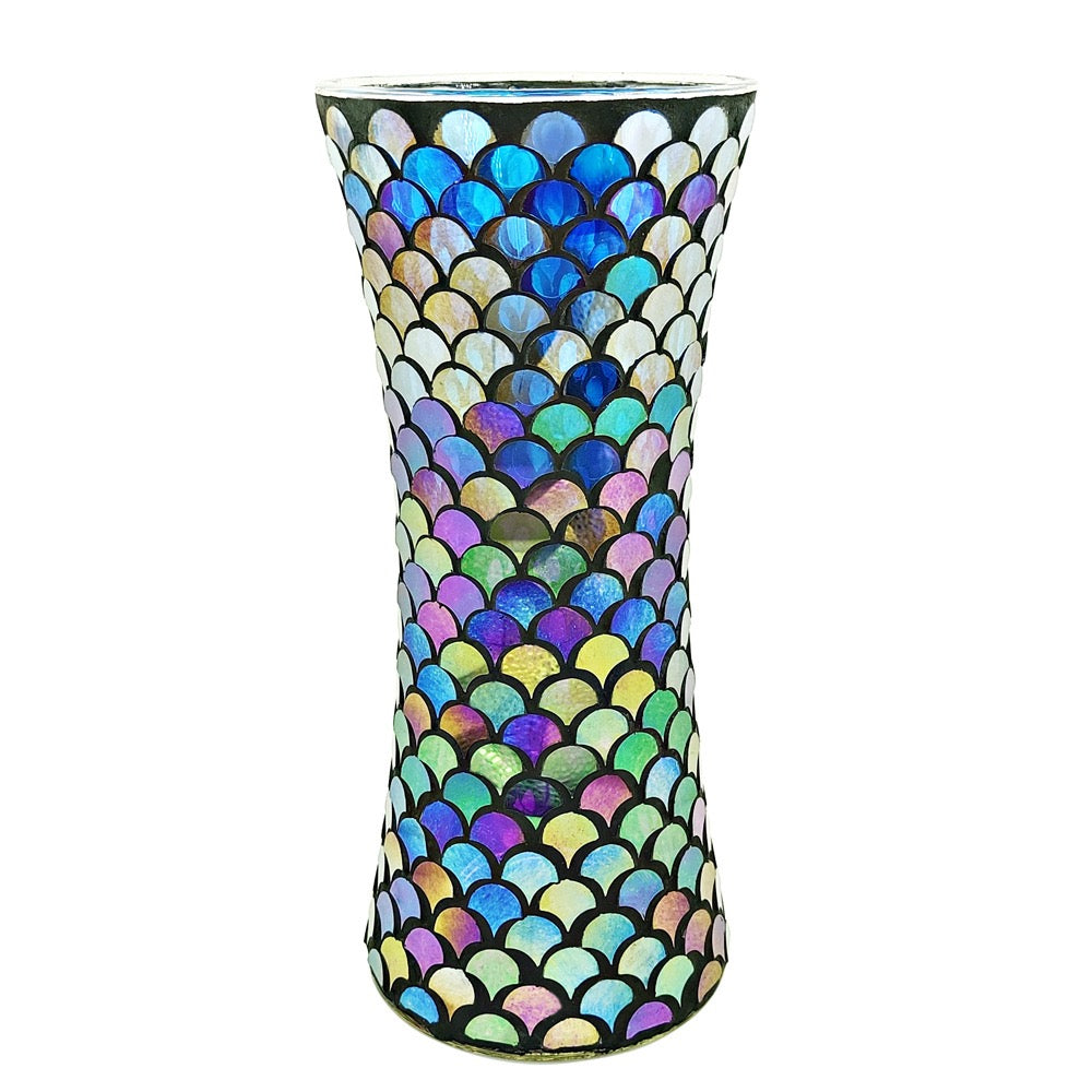 Mosaic Glass Flower Vase – Premium Decorative Piece for Wholesale, Retail & Event Planners